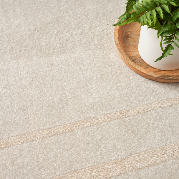 Nourison Home Nourison Essentials NRE02 Ivory Gold Rug