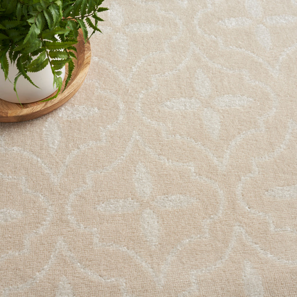 Nourison Home Nourison Essentials NRE04 Ivory Beige Rug