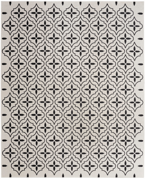Nourison Home Nourison Essentials NRE04 Ivory Black Rug