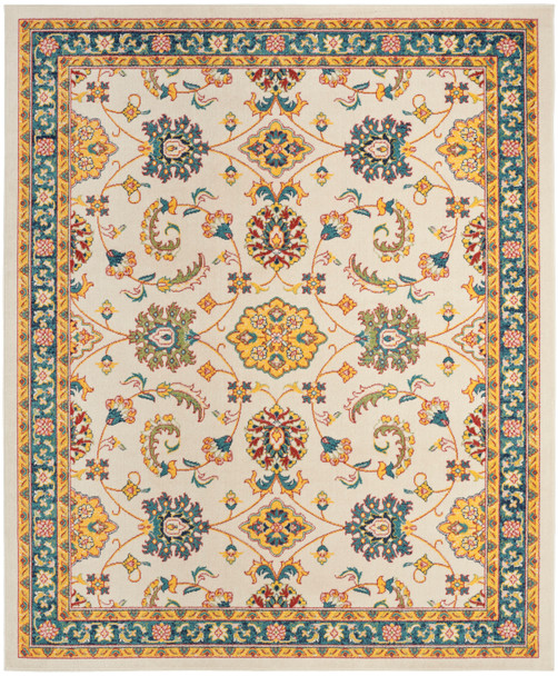 Nourison Home Nourison Essentials NRE05 Ivory Gold Rug