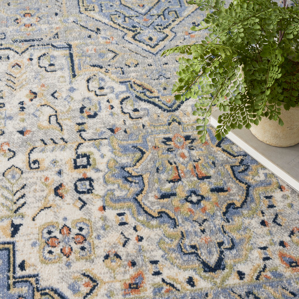 Nourison Home Nourison Essentials Persian NRE07 Blue Rug