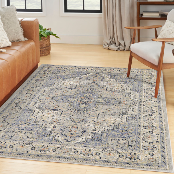 Nourison Home Nourison Essentials Persian NRE07 Blue Rug
