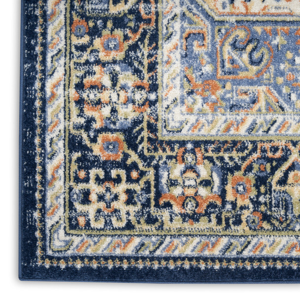 Nourison Home Nourison Essentials Persian NRE07 Navy Rug