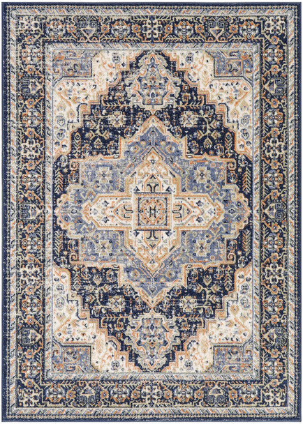 Nourison Home Nourison Essentials Persian NRE07 Navy Rug