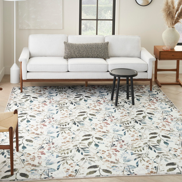 Nourison Home Nourison Washables NWB05 Ivory Multicolor Rug