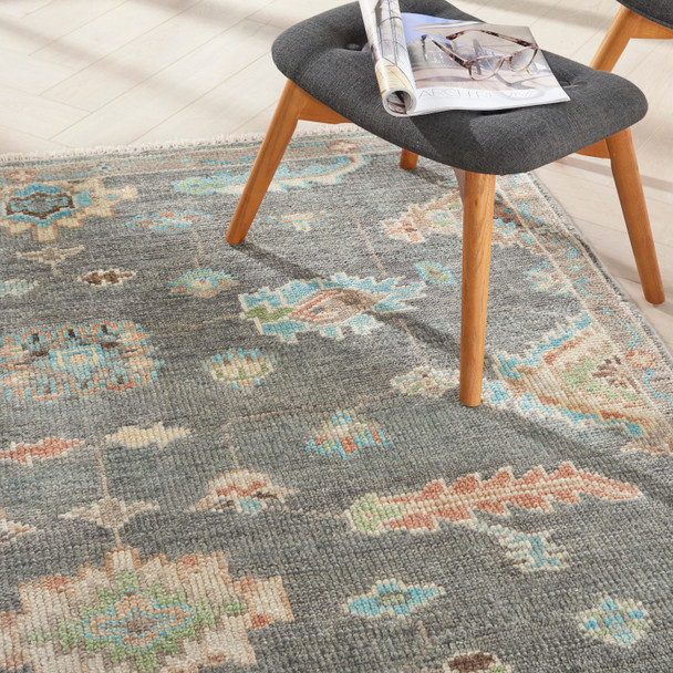 Nourison Home Odessa ODS02 Dark Grey Multicolor Rug