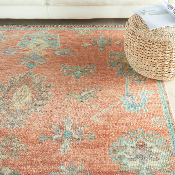 Nourison Home Odessa ODS04 Brick Multicolor Rug