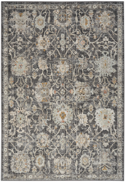 Nourison Home Oushak Home OUS01 Charcoal Rug