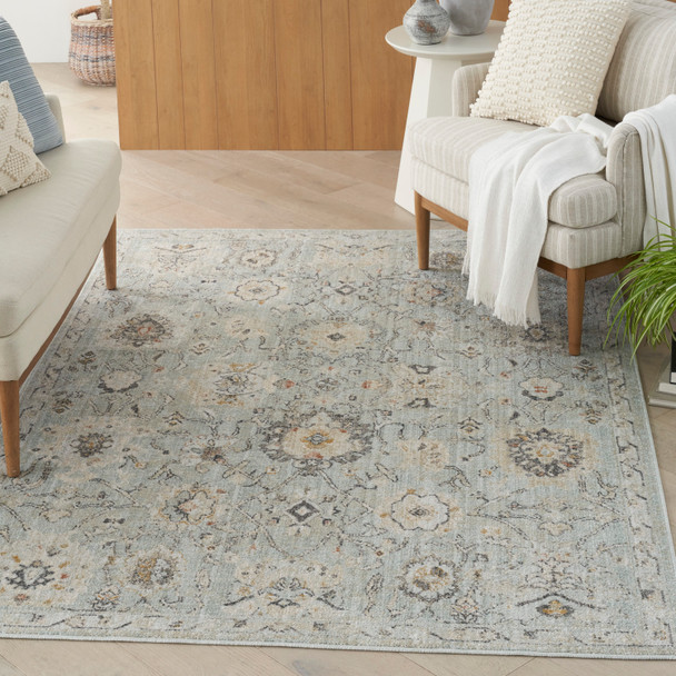 Nourison Home Oushak Home OUS01 Mint Rug