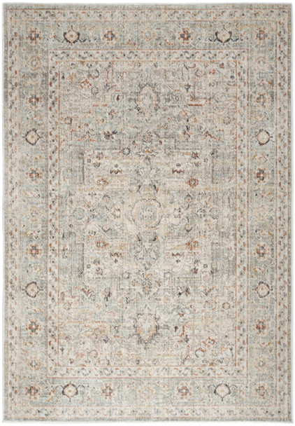 Nourison Home Oushak Home OUS02 Light Grey Rug