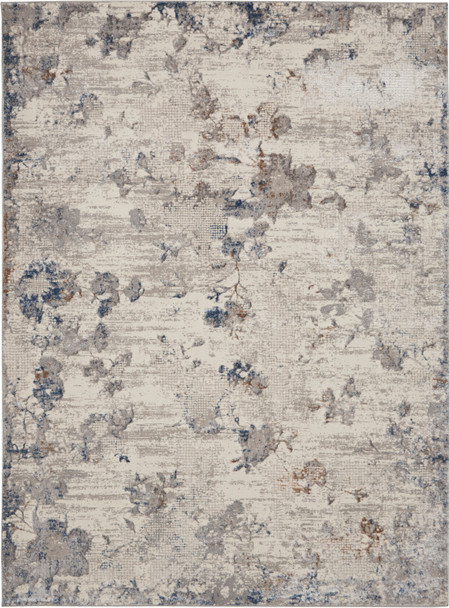 Nourison Home Royal Terrace KI40 Ivory Grey Rug