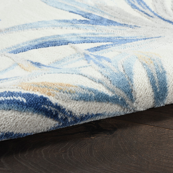 Nourison Home Seaside SDS02 Ivory Blue Rug