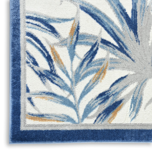 Nourison Home Seaside SDS02 Ivory Blue Rug