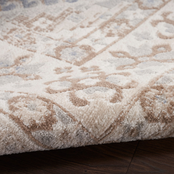 Nourison Home Serenity Home SRH01 Ivory Blue Rug