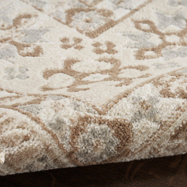 Nourison Home Serenity Home SRH01 Ivory Mocha Rug