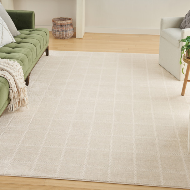 Nourison Home Serenity Home SRH05 Ivory Cream Rug