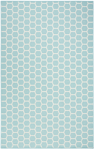 Nourison Home Twist Reversible TWS01 Aqua Rug