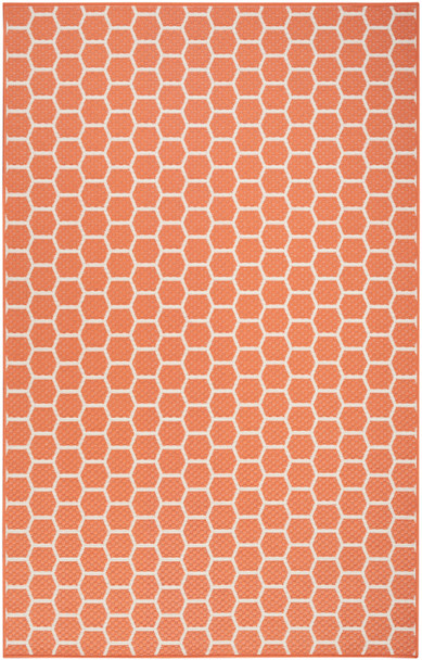 Nourison Home Twist Reversible TWS01 Coral Rug