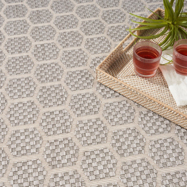 Nourison Home Twist Reversible TWS01 Grey Rug