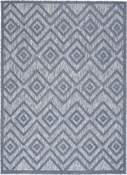 Nourison Home Versatile NRV01 Denim Blue Rug