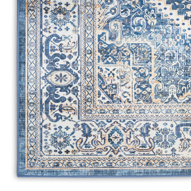 Nourison Home Vintage Home VNH01 Blue Rug