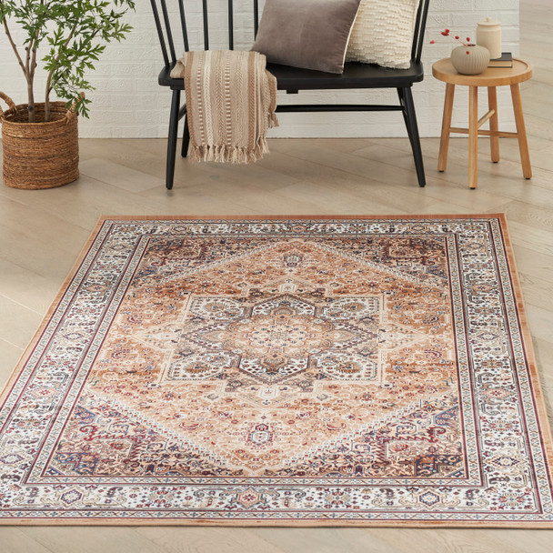 Nourison Home Vintage Home VNH01 Gold Rug