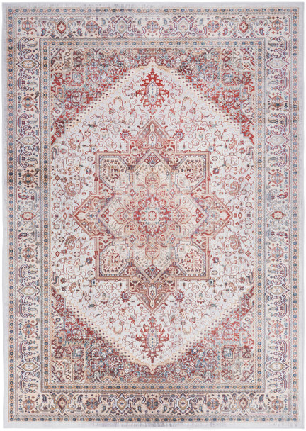 Nourison Home Vintage Home VNH01 Ivory Red Rug