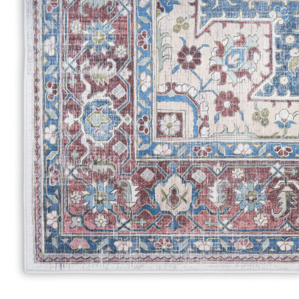 Nourison Home Vintage Home VNH04 Ivory Red Rug