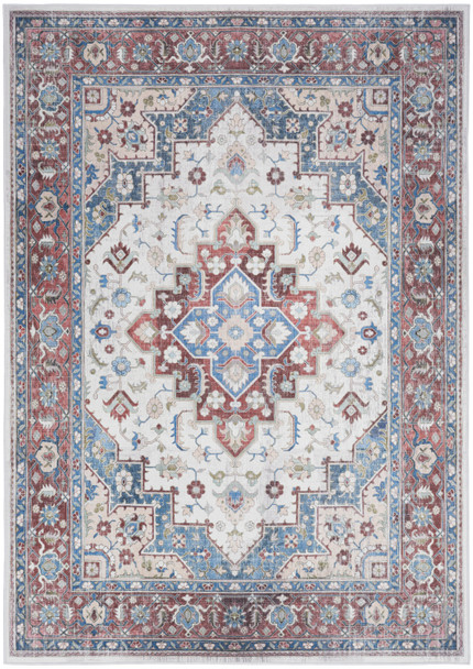 Nourison Home Vintage Home VNH04 Ivory Red Rug