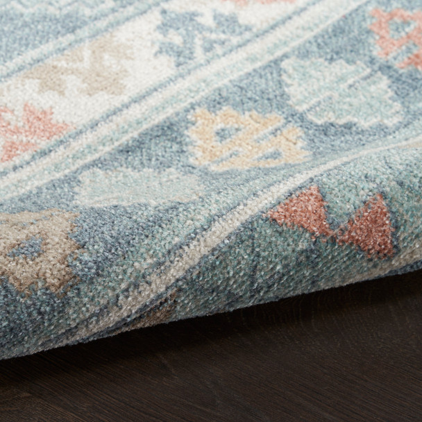 Nourison Home Washable Decor WSD03 Light Blue Rug