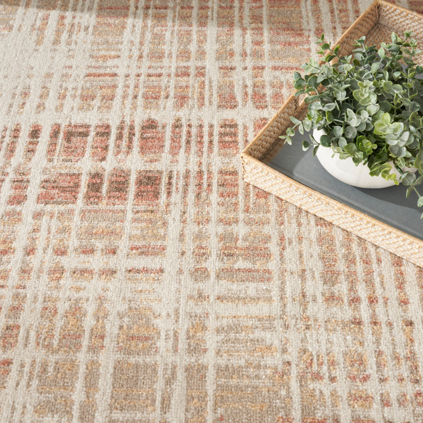 Nourison Home Washable Decor WSD07 Beige Peach Rug