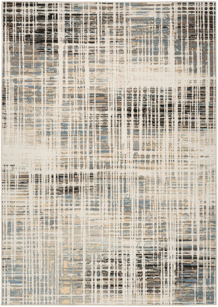 Nourison Home Washable Decor WSD07 Ivory Blue Rug