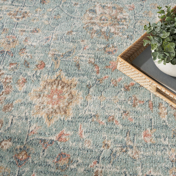Nourison Home Washable Decor WSD14 Blue Rug