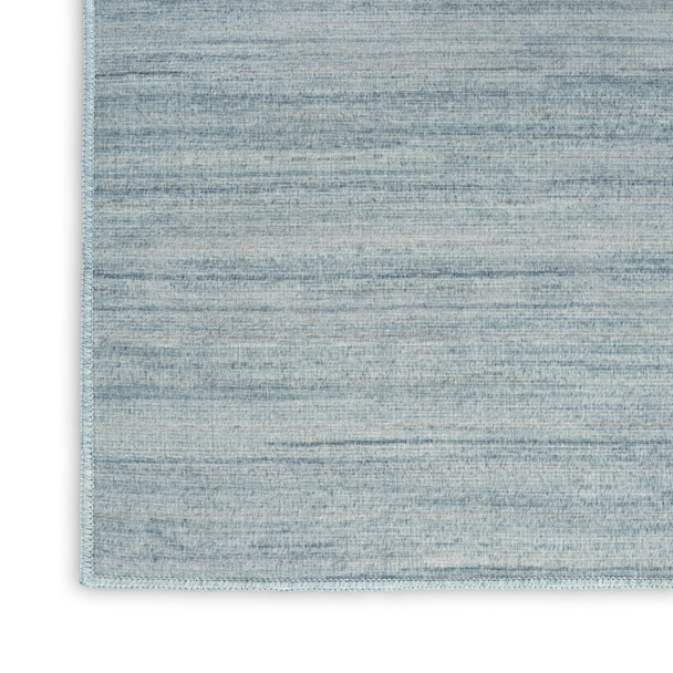Nourison Home Washable Essentials WAE01 Aqua Rug