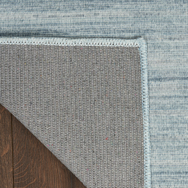 Nourison Home Washable Essentials WAE01 Aqua Rug
