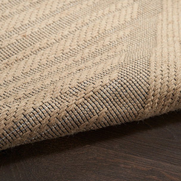 Nourison Home Washable Jute WSJ01 Natural Beige Rug