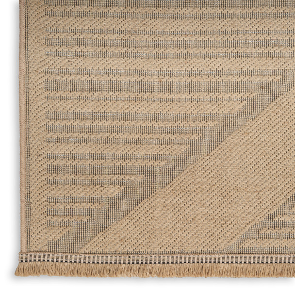 Nourison Home Washable Jute WSJ01 Natural Beige Rug
