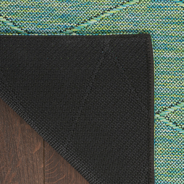 Nourison Home Washable Solutions WSL01 Blue Green Rug