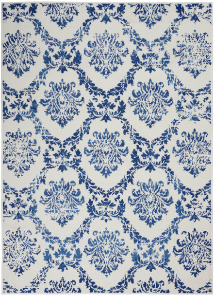Nourison Home Whimsicle WHS01 Ivory Navy Rug