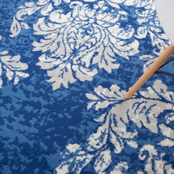Nourison Home Whimsicle WHS11 Navy Ivory Rug