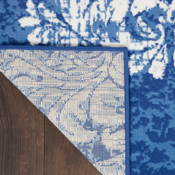 Nourison Home Whimsicle WHS11 Navy Ivory Rug