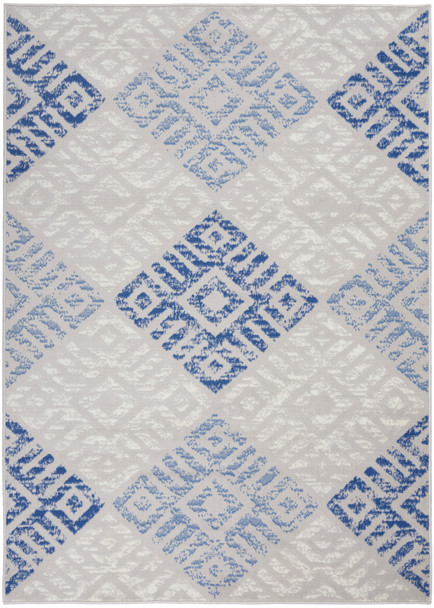 Nourison Home Whimsicle WHS18 Grey Blue Rug
