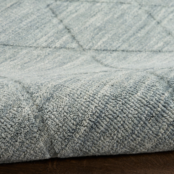 Nourison Home Wool Haven WOH01 Blue Rug