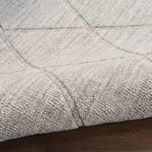Nourison Home Wool Haven WOH01 Grey Rug