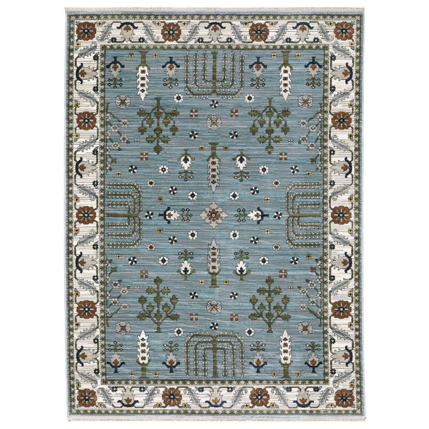 Oriental Weavers Keira KEI06 Blue Rug