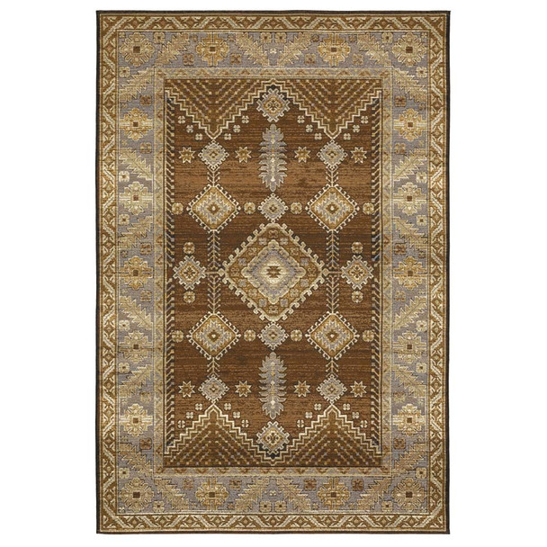 Oriental Weavers Naples 1441X Brown Rug
