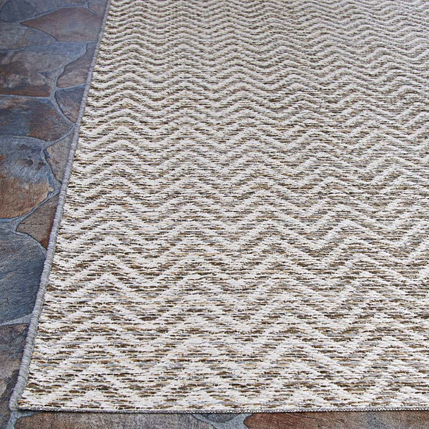 Couristan Cape 1402 0023 Marion Light Brown Ivory Rug