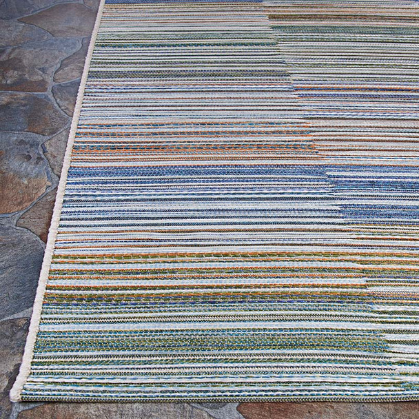 Couristan Cape 9862 9003 Shoreham Ivory Multi Rug