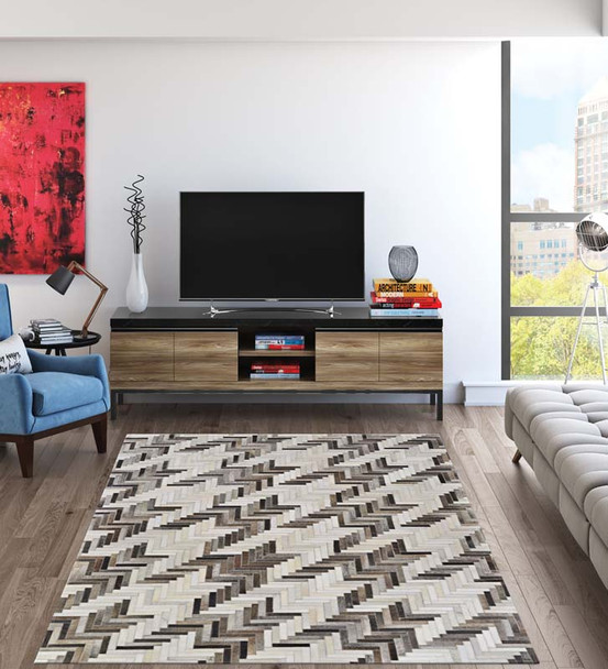 Couristan Chalet 9236 0411 Freeform Cappucino Rug