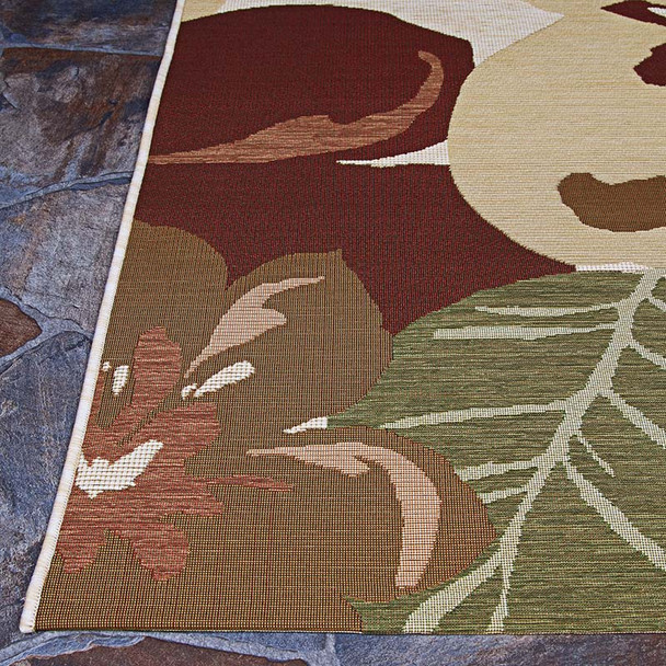 Couristan Dolce 4055 0632 Novella Rose Bud Rug